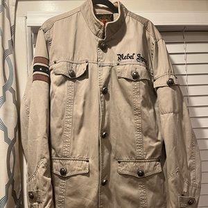 Brand: Rebel Spirit used military style jacket